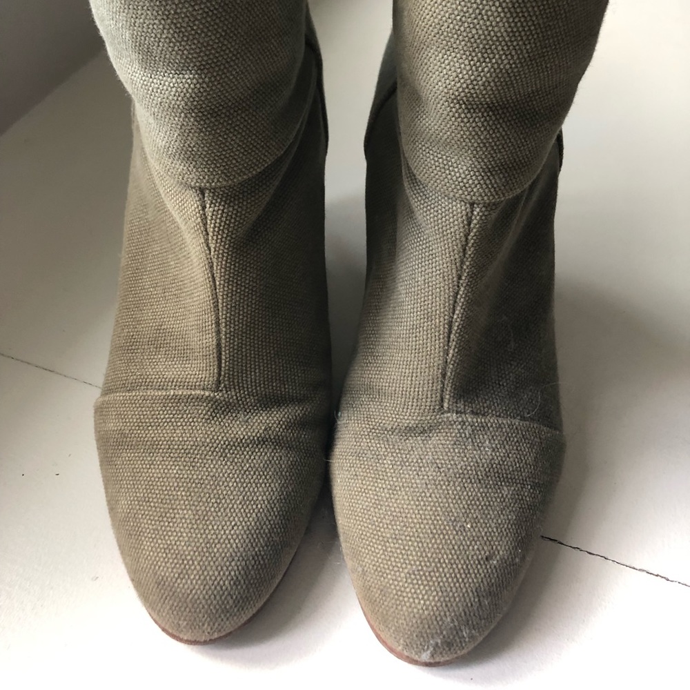 Rag & Bone Newbury Canvas Booties 37.5